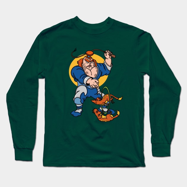 Circus Tamer Long Sleeve T-Shirt by NikInked